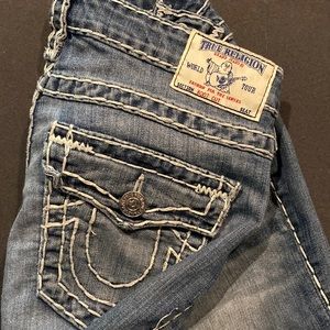 True religion size 27 women’s bootcut Jean great condition buttery soft